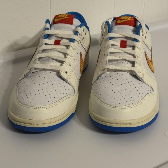 New Nike Dunk Low Retro SE Harlem HQ3613-133 Sail University Red Men's Size 10 - Picture 2 of 16